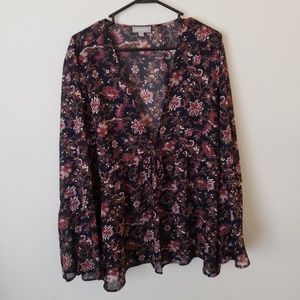 Long sleeve blouse